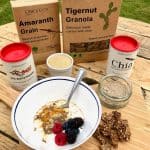Erbology Review - Chia powder, Sea buckthorn, Amaranth grain, Tigernut Granola