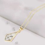 Memorial Jewellery - gold kite pendant