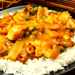 chicken and mushroom curry