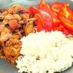 Sri Lankan chicken curry