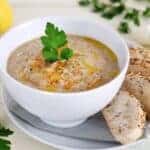 Aubergine soup