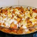 Butternut squash pasta bake