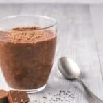 Chocolate chia pudding