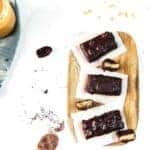 Homemade snickers bars