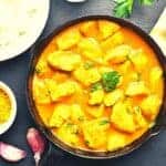 Mild chicken curry