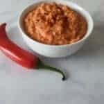 Red pepper houmous