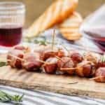 stuffed dates with bacon