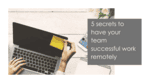 work remotely