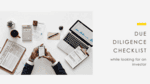 Due Diligence checklist