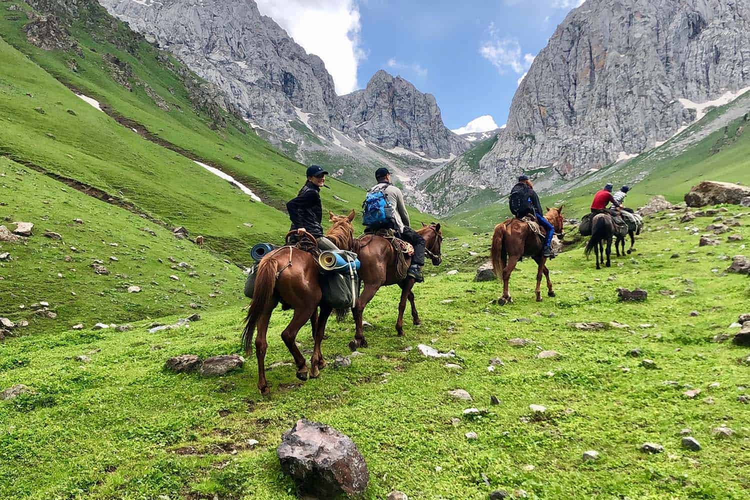 Horse Trek to Ak Tor Pass in Southern Kyrgyzstan with Visit Alay