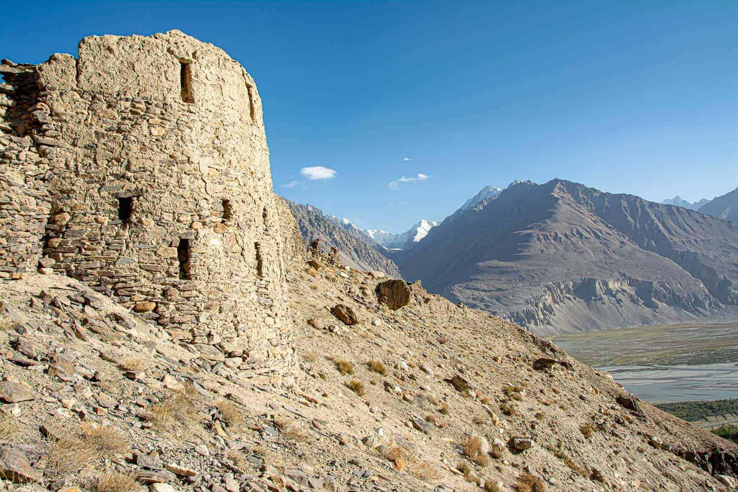 Pamir Highway, Yamchun Fortress- Tajikistan