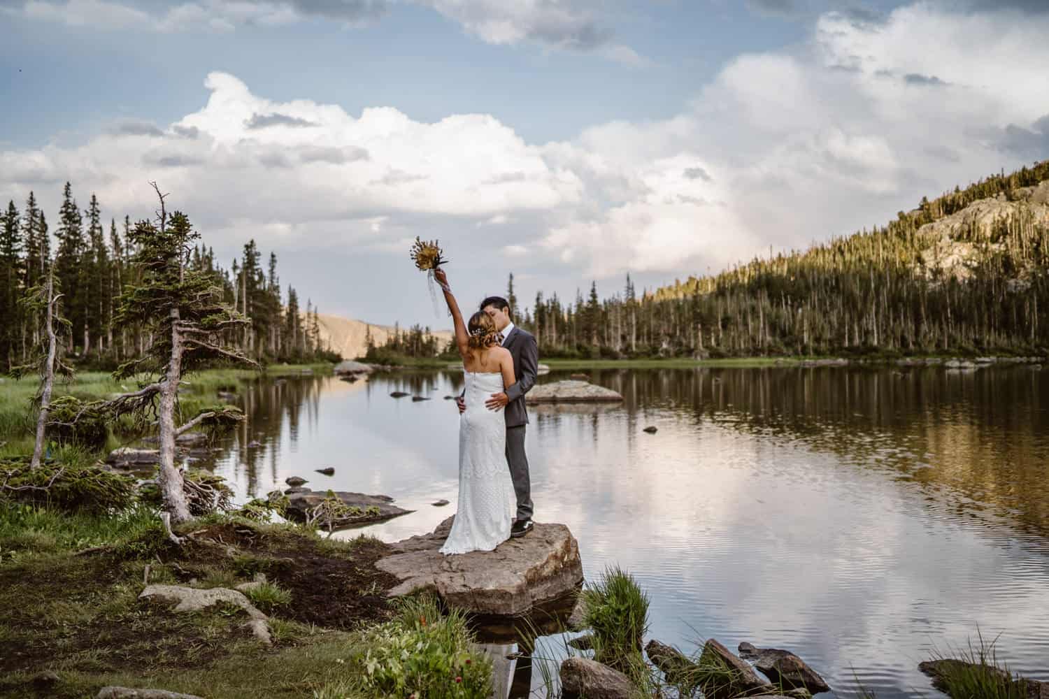 Sample Elopement Timeline Bride and Groom