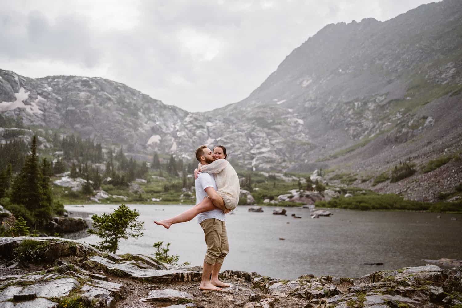 Sunset Elopement in Colorado