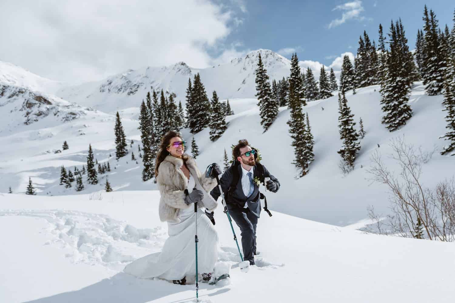 Winter Hiking Elopement