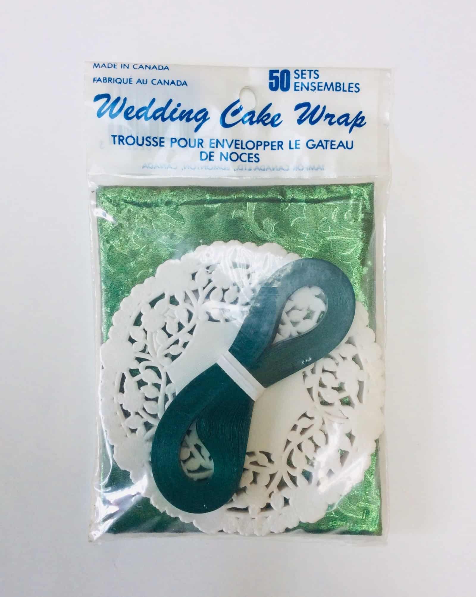 Wedding Cake Wrap Green