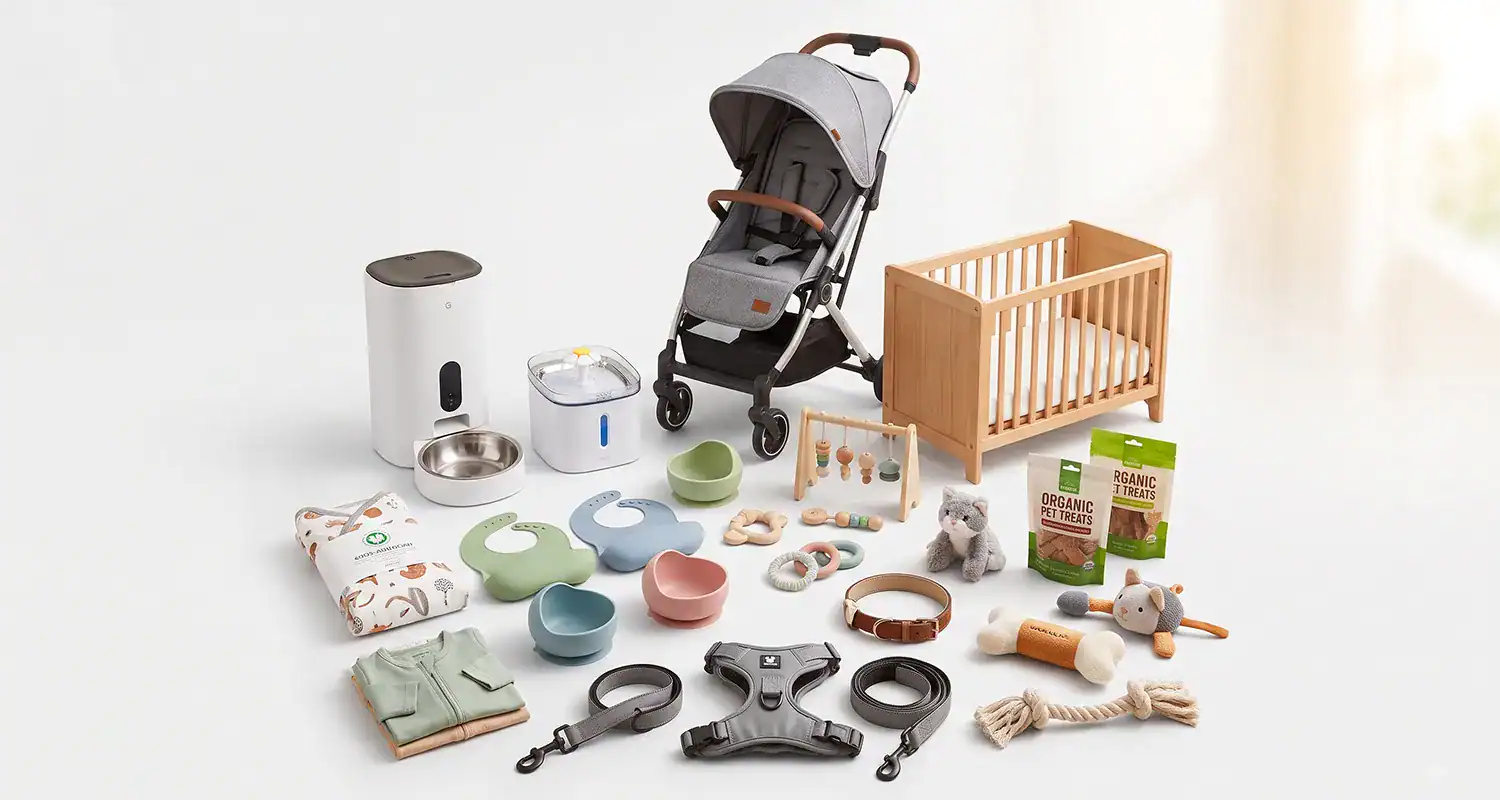 sourcing babies and pets products