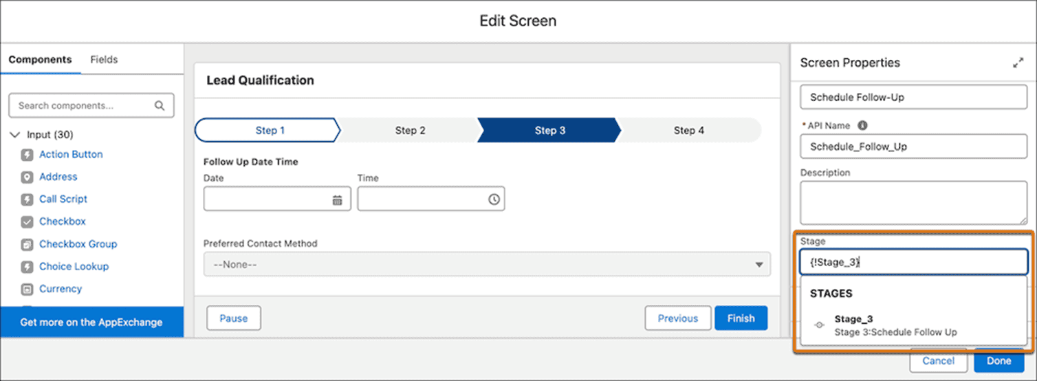 Salesforce Spring '25 Release - Help Users Navigate Screen Flows with Visual Progress Indicators