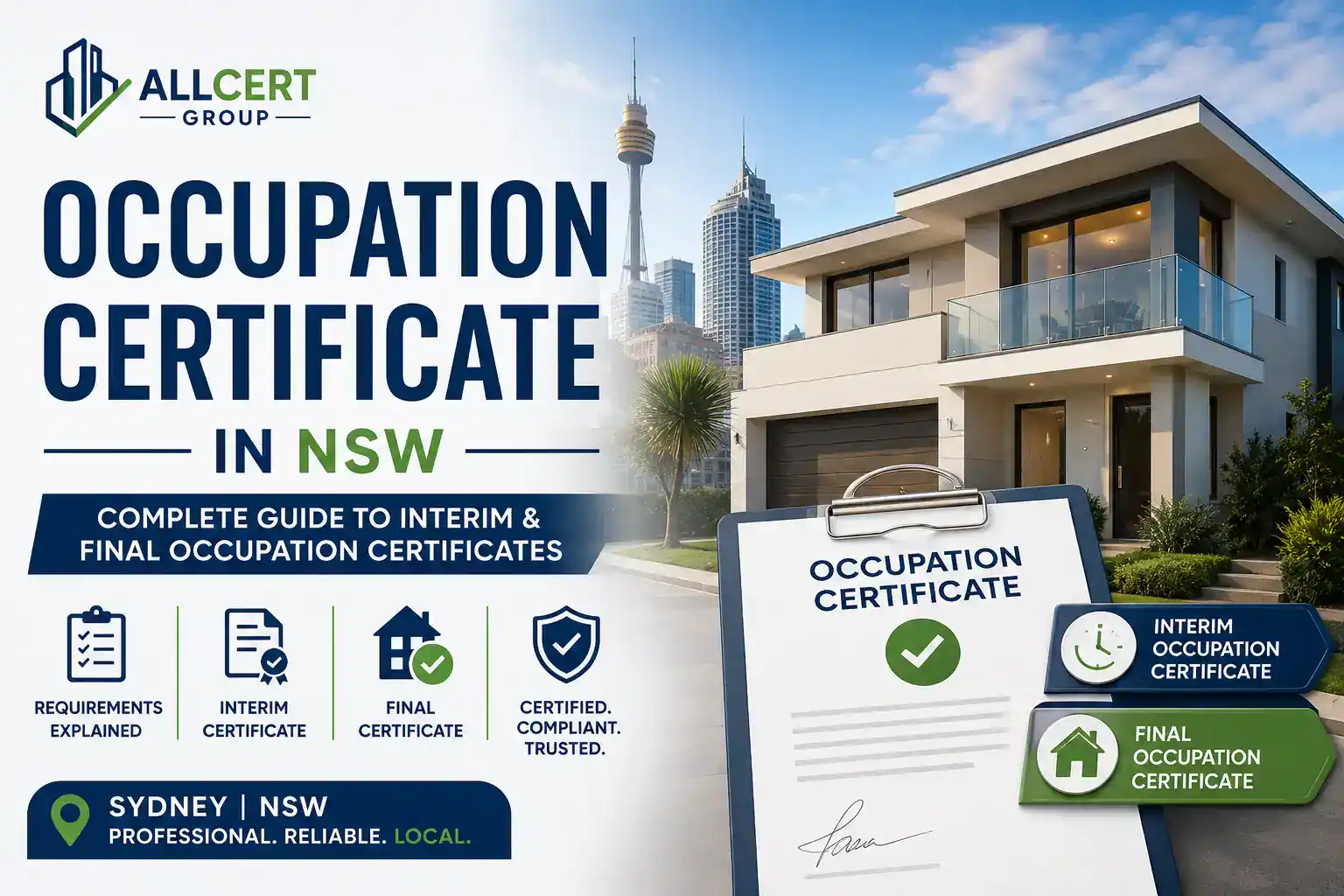 final occupation certificate