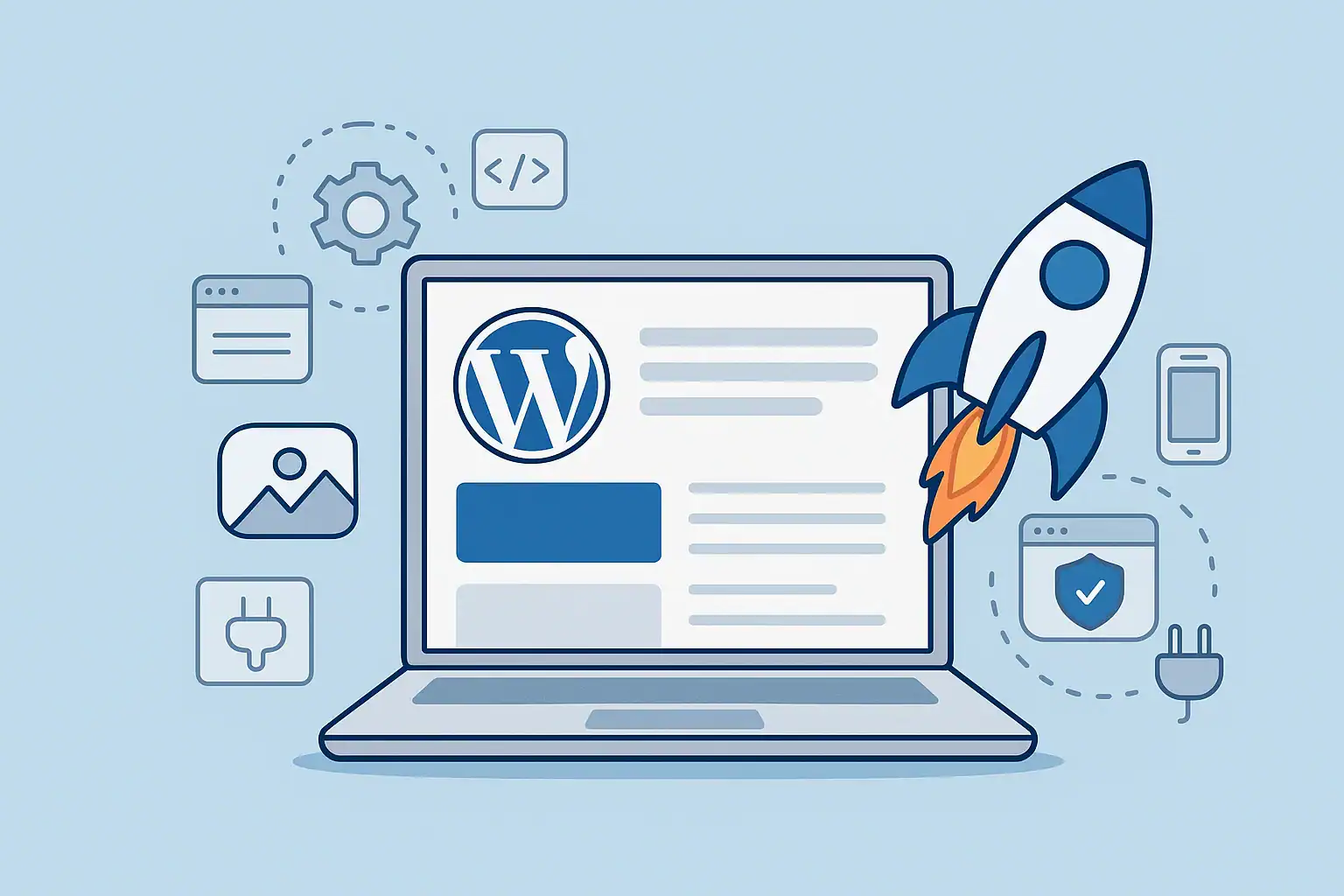 Affordable WordPress Website Design Service for small businesses with modern, mobile-friendly layouts