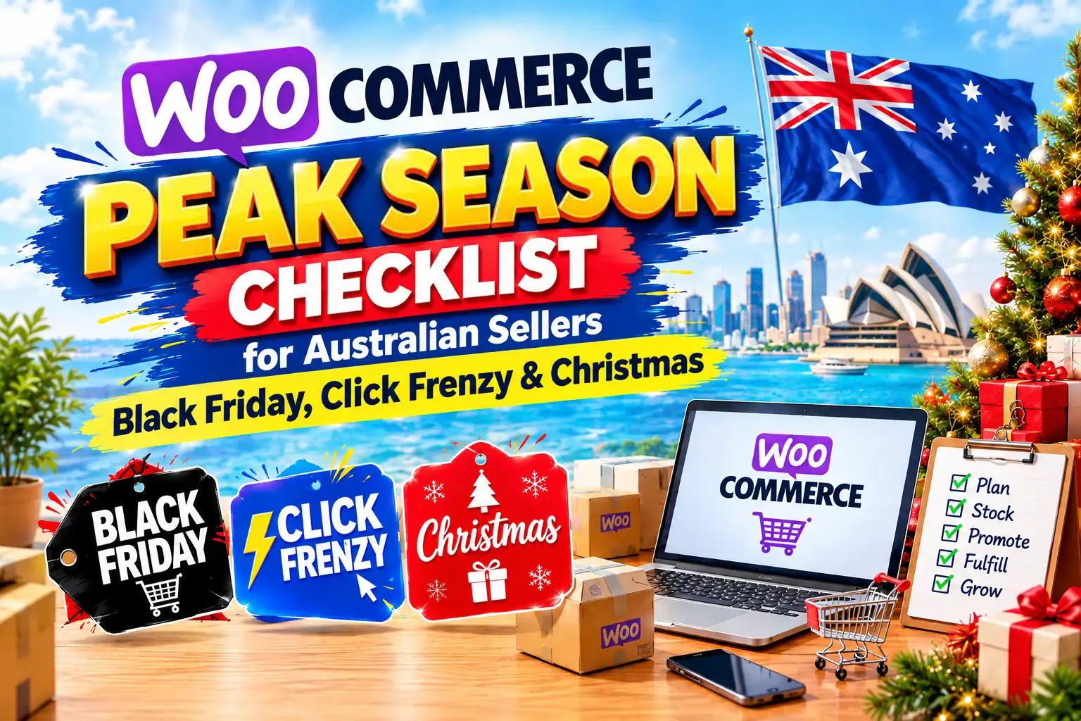WooCommerce Peak Season Checklist for Australian Sellers