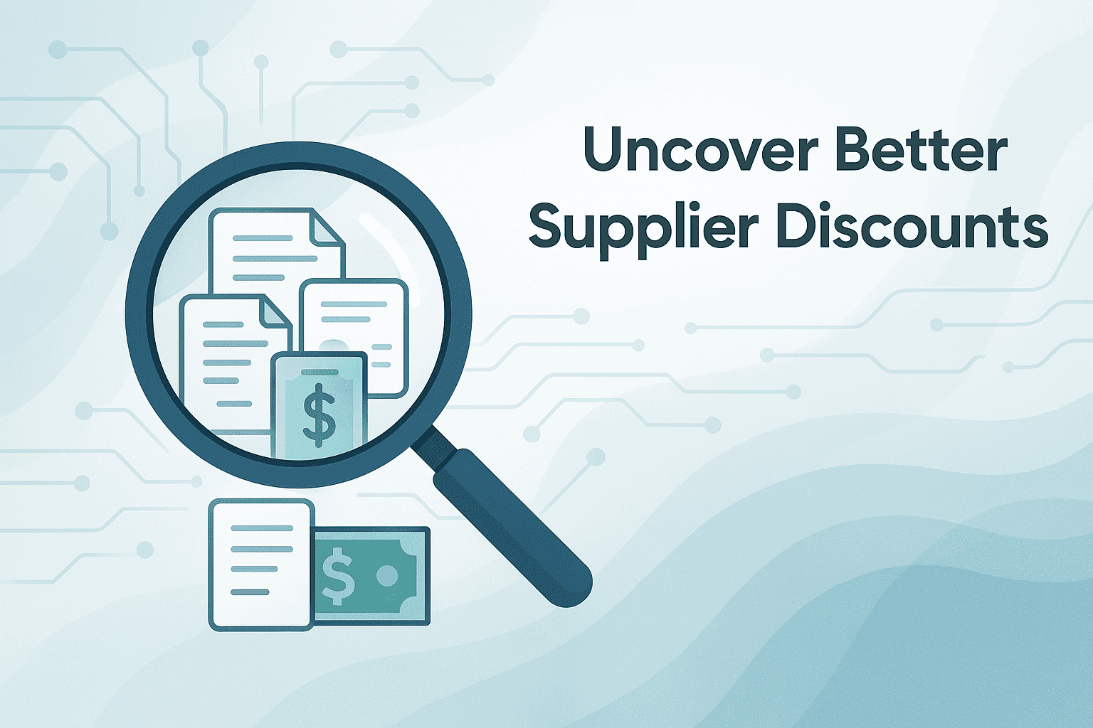 Uncover Better Supplier Discounts