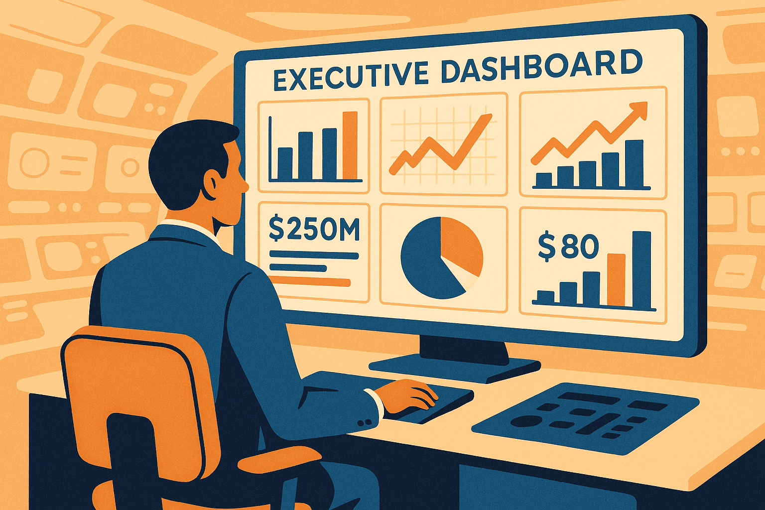 power bi oil and gas finance