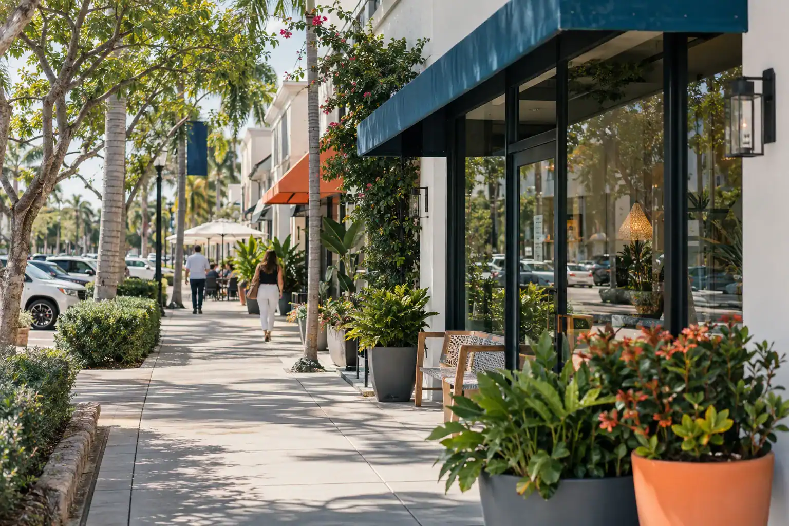 South Florida business district served by SoFloWeb WordPress web design