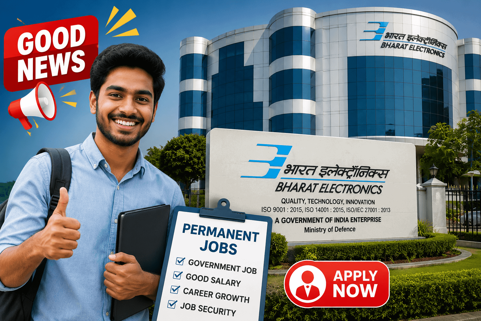 BEL Assistant Security Officer Recruitment 2026: బెల్లో పర్మనెంట్ ఉద్యోగాల జాతర.. నెలకు రూ. 1.20 లక్షల వరకు భారీ జీతం..