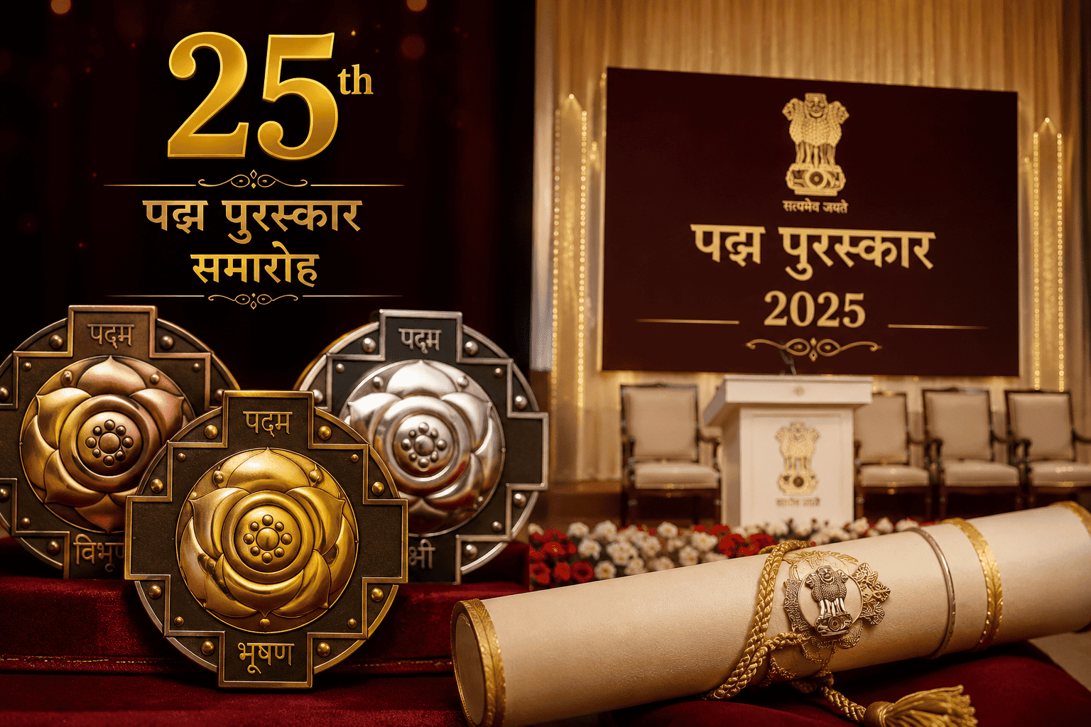 Padma Awards Ceremony 2026: దిల్లీలో పద్మ పురస్కారాల పండుగ.. మే 25న రాష్ట్రపతి చేతుల మీదుగా అవార్డుల ప్రదానం..