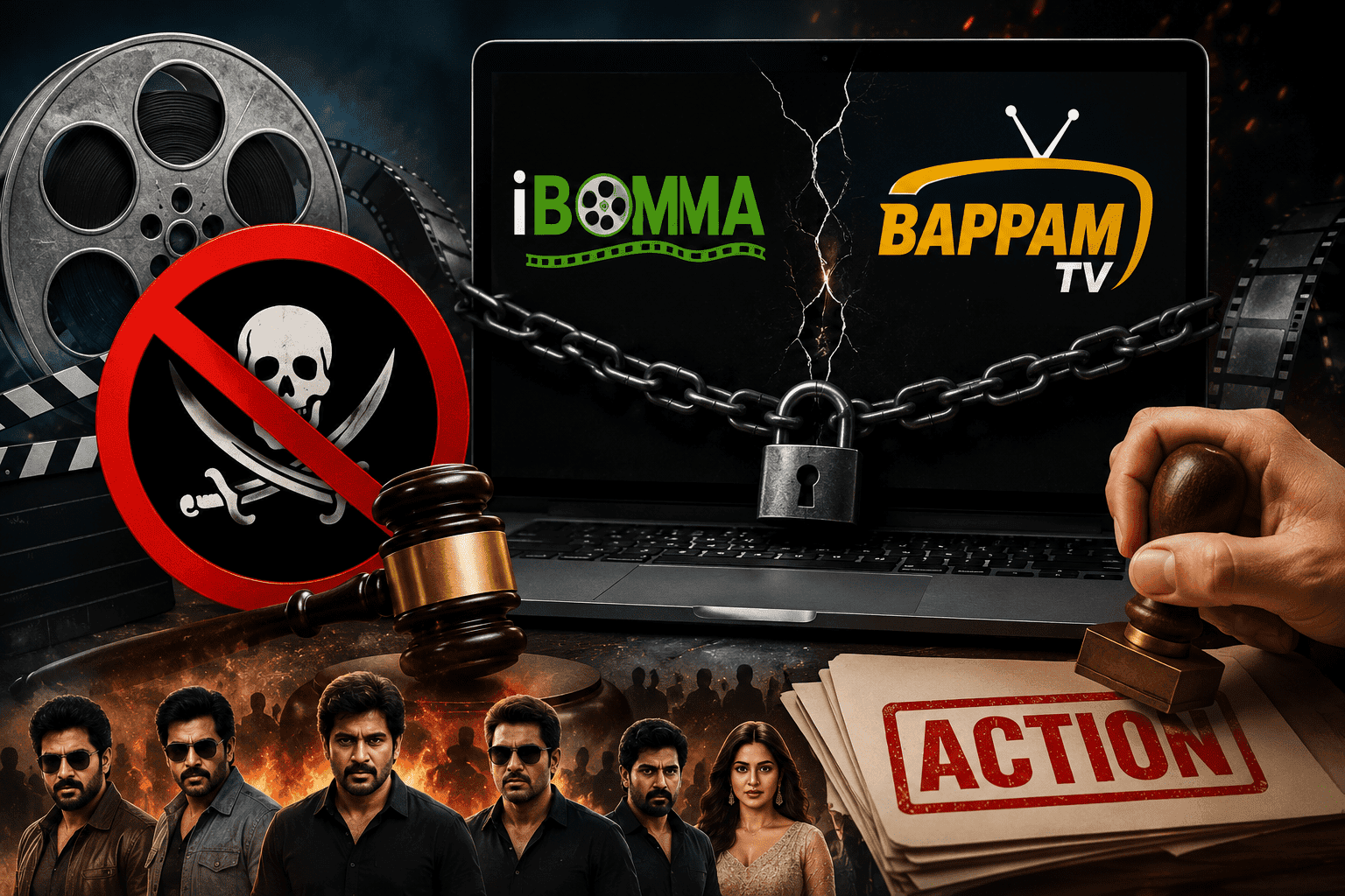 iBomma Piracy Cyber Crime Case: ఐబొమ్మ, బప్పం టీవీలపై ఉక్కుపాదం..