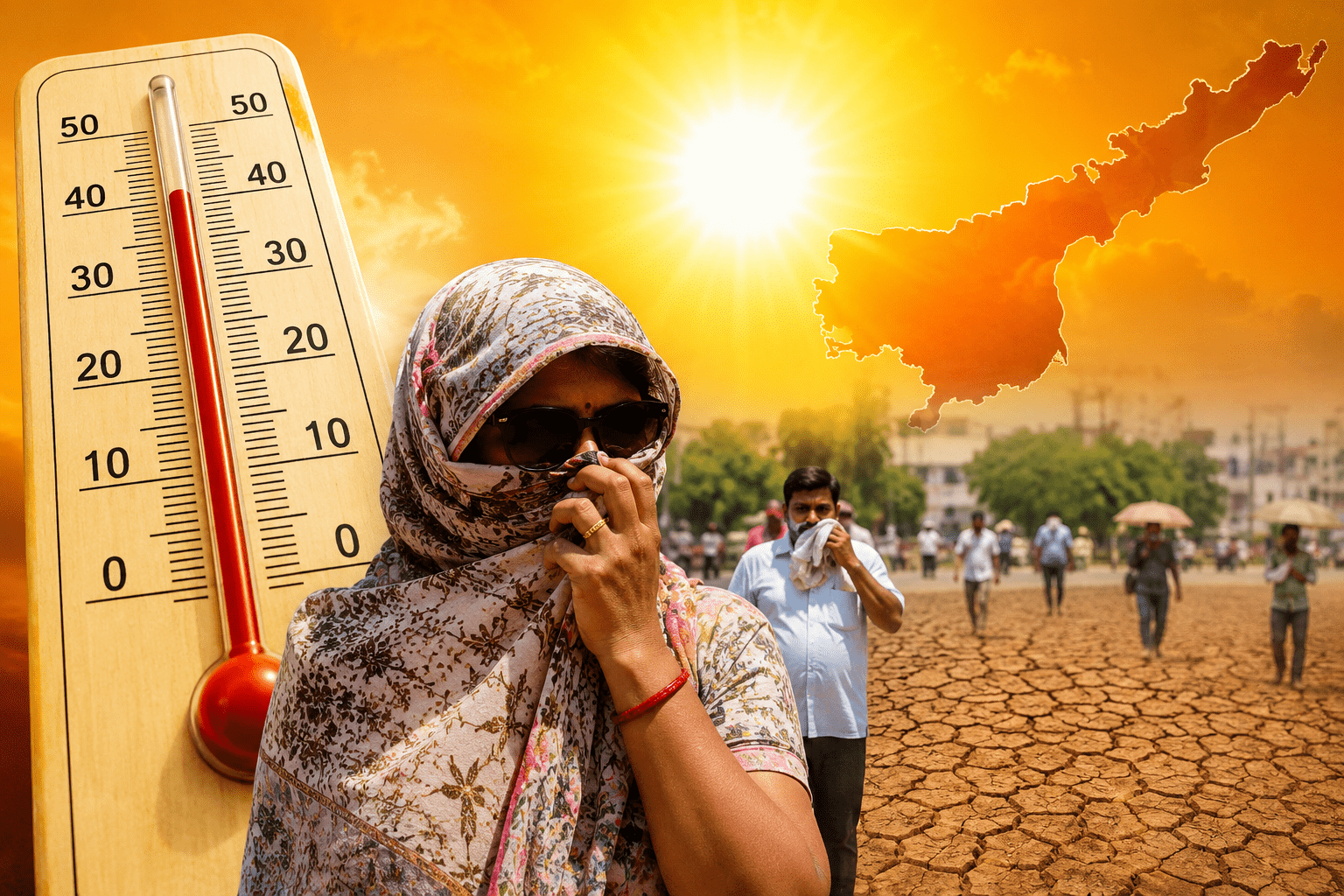 ఏపీలో రికార్డు స్థాయి ఉష్ణోగ్రతలు.. గడగడలాడుతున్న జనం: ఎండల నుంచి రక్షణకు సూచనలు ఇవే!