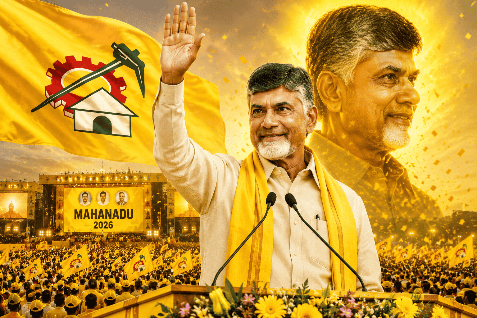 Mahanadu 2026: ‘స్త్రీ శక్తి’ నినాదంతో ఘనంగా ప్రారంభమైన తెలుగుదేశం పార్టీ వార్షిక మహానాడు