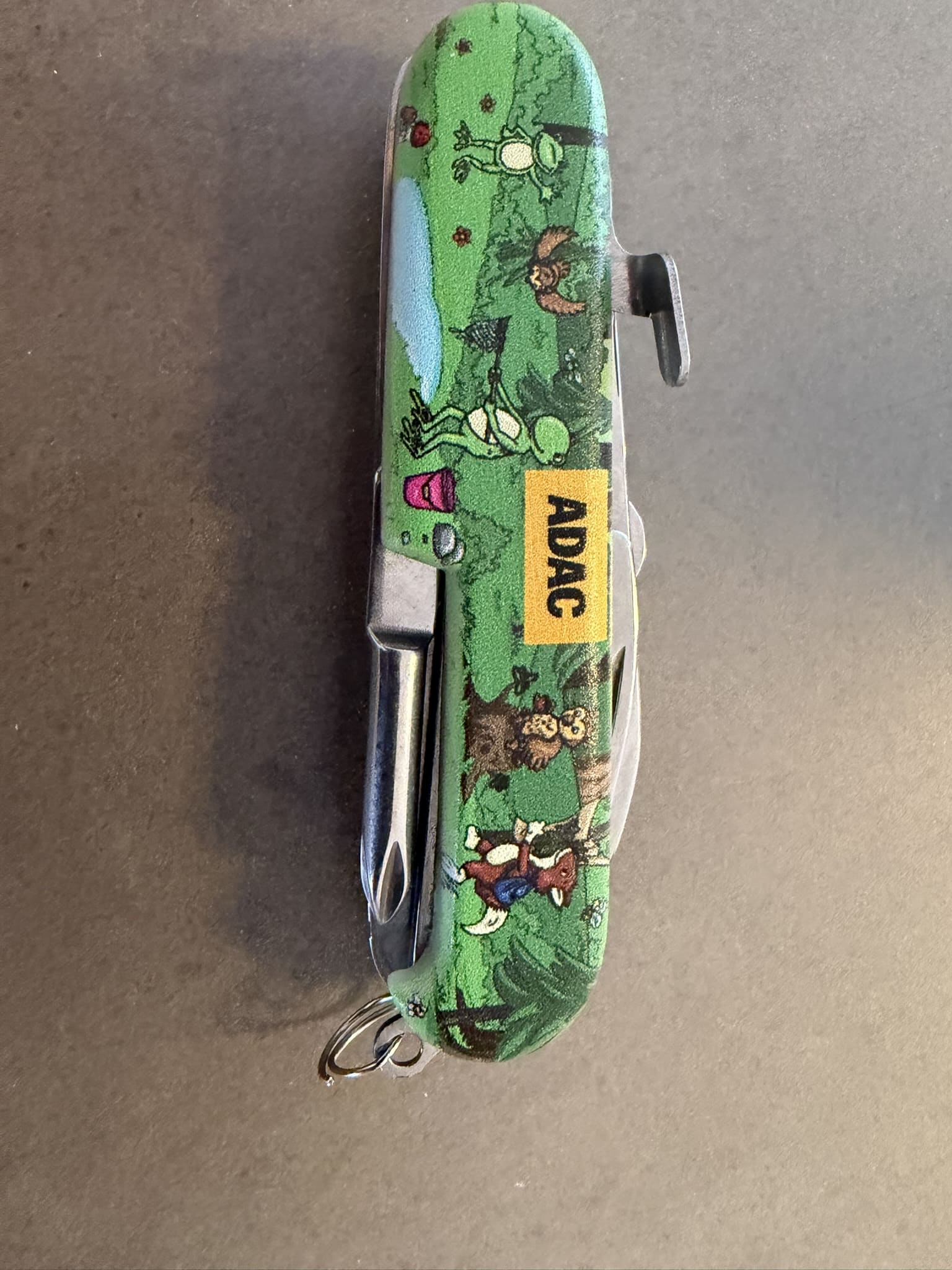 ADAC Kindertaschenmesser Griff-Detail