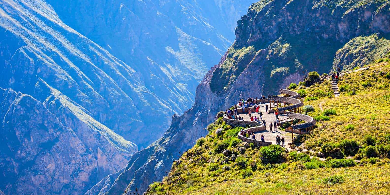 Снимка на каньона Колка - екскурзия до Перу с Travel with us