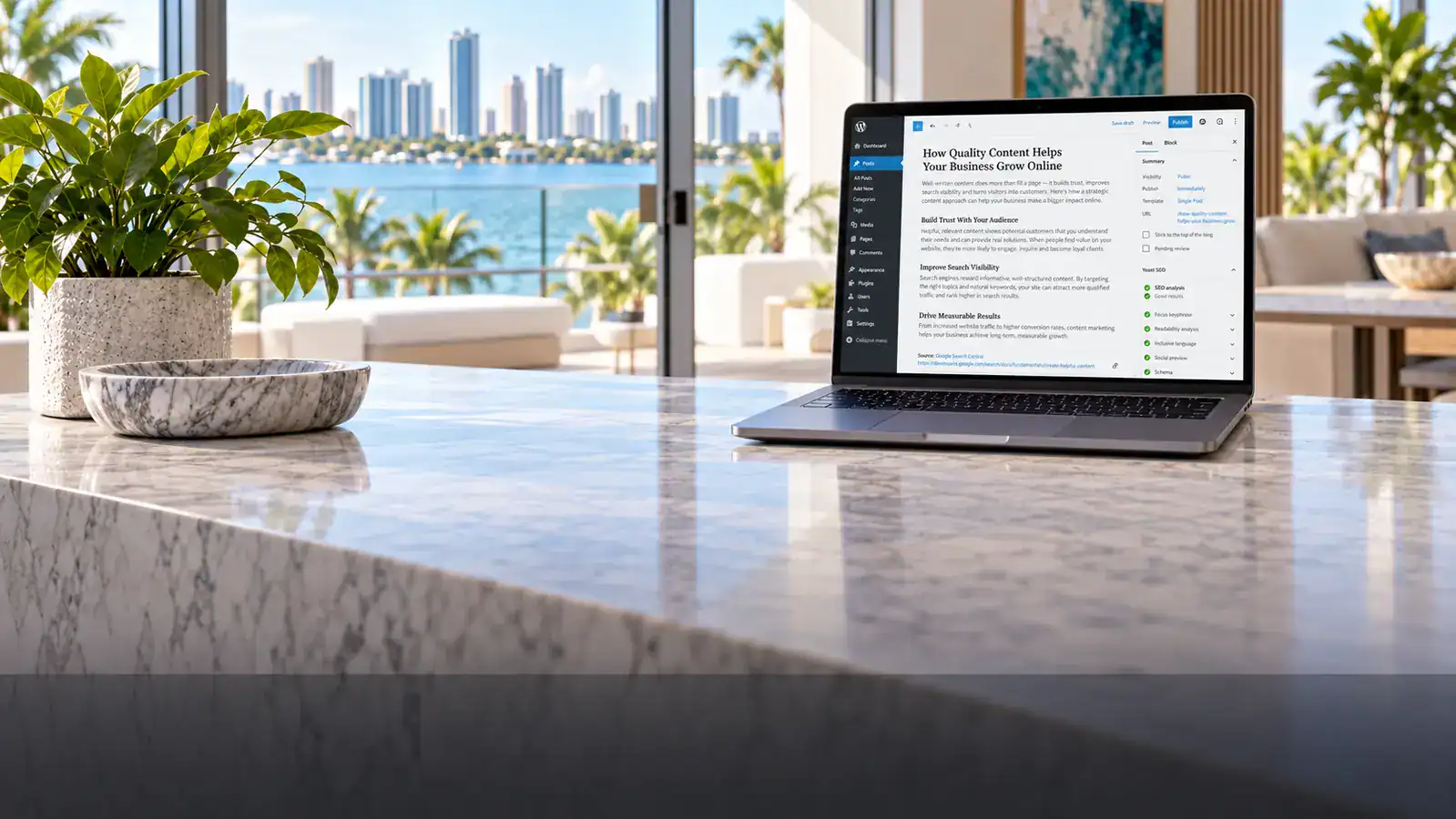 Professional WordPress article draft for website content writing services