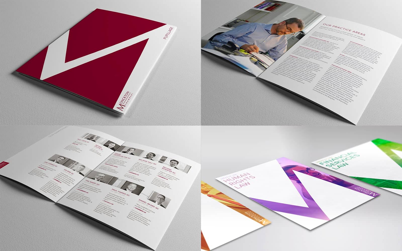 Monckton branded brochures