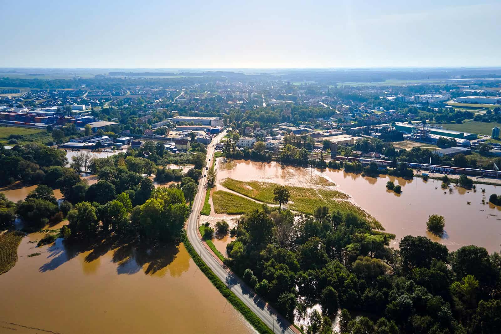 City Devastated By Severe Flood