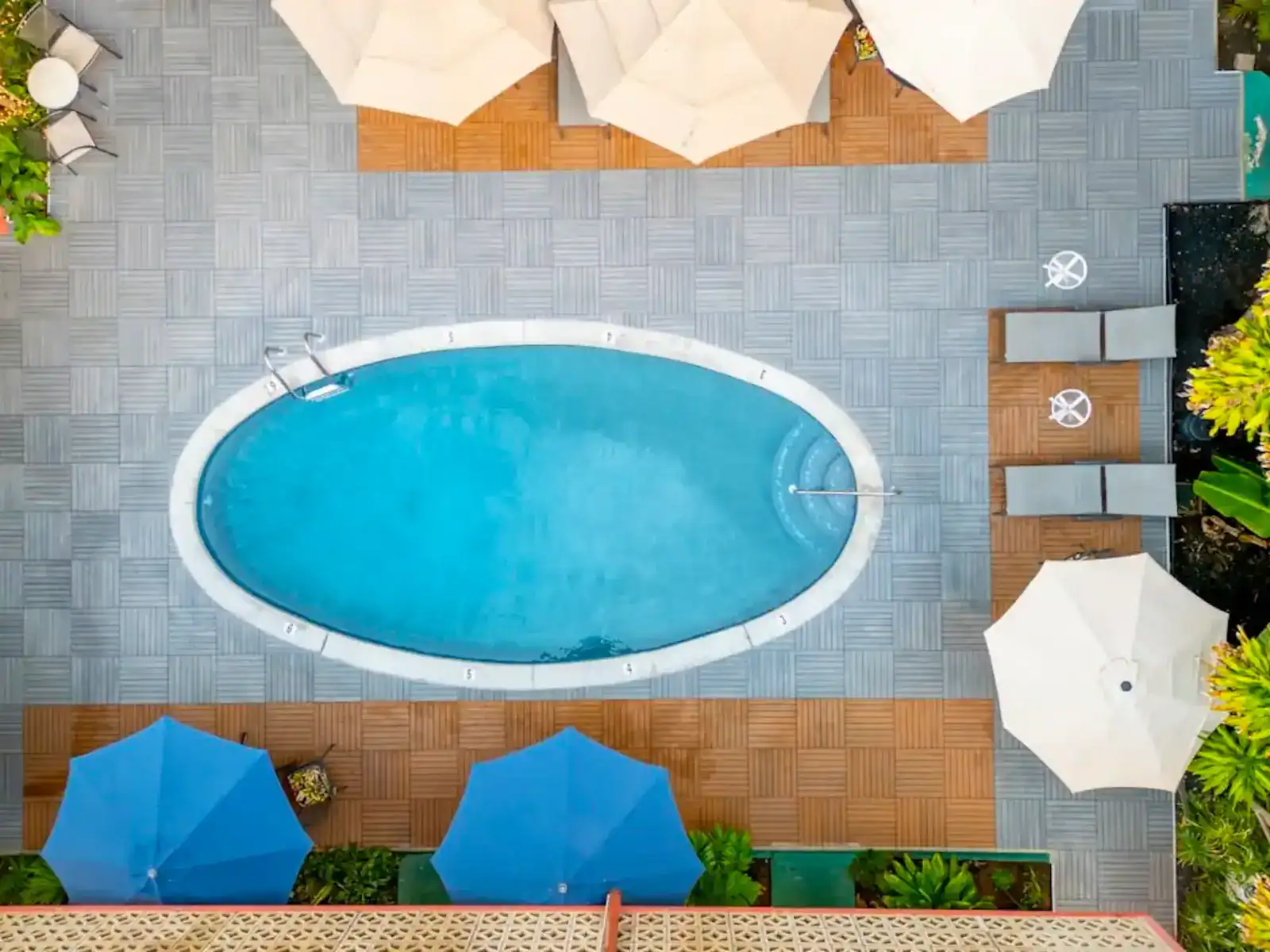 BMH Pool Aerial