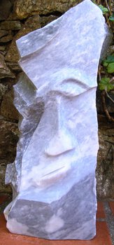 Sommeil , Marbre Calacatta