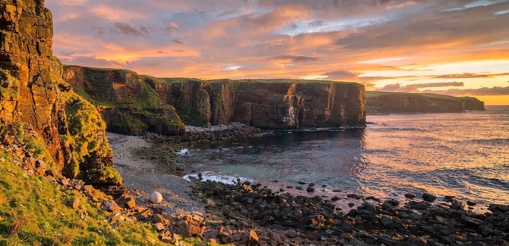 orkney golden hour