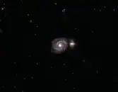 Whirlpool Galaxy Merger