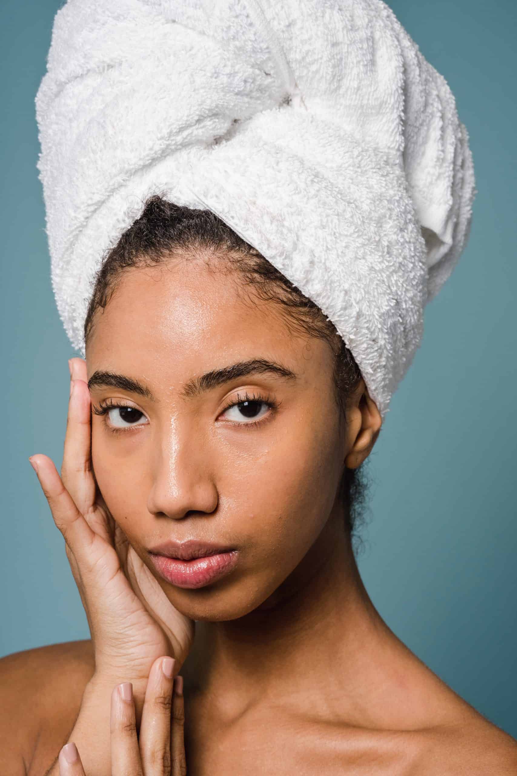 pexels-sora-shimazaki-5938642 woman looking at camera after shower