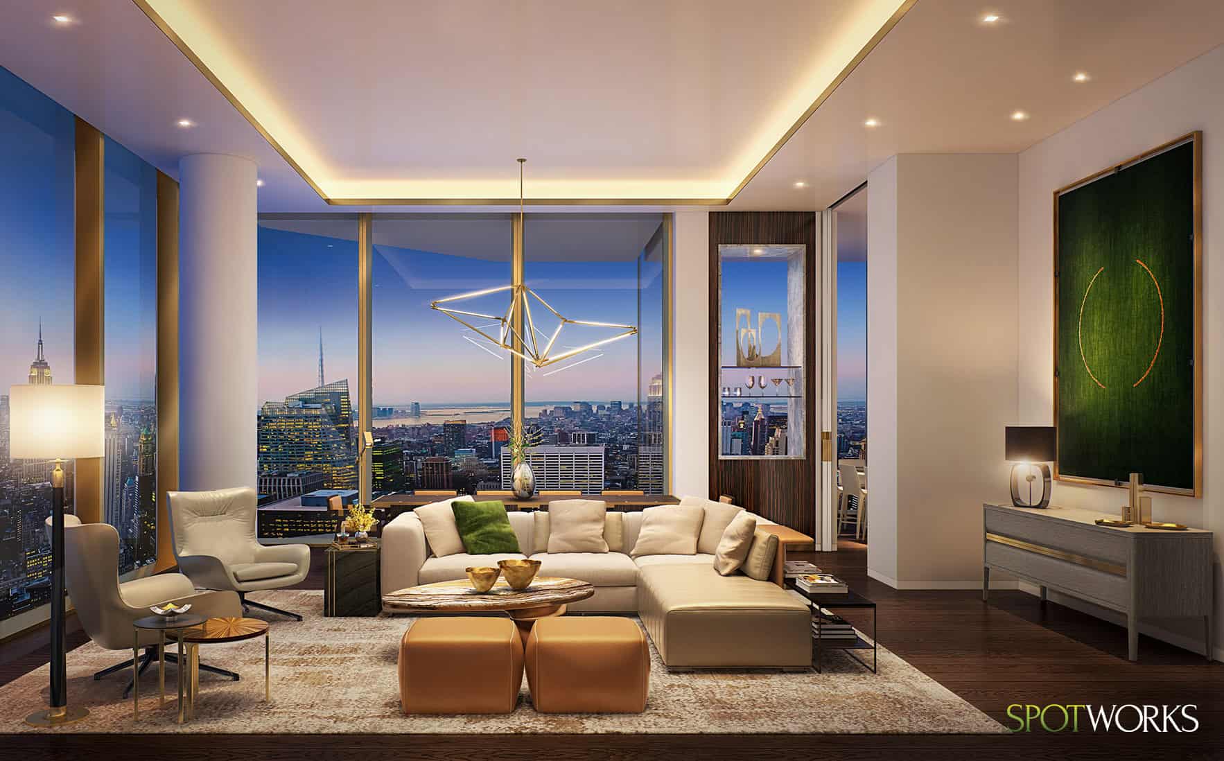 interior design rendering