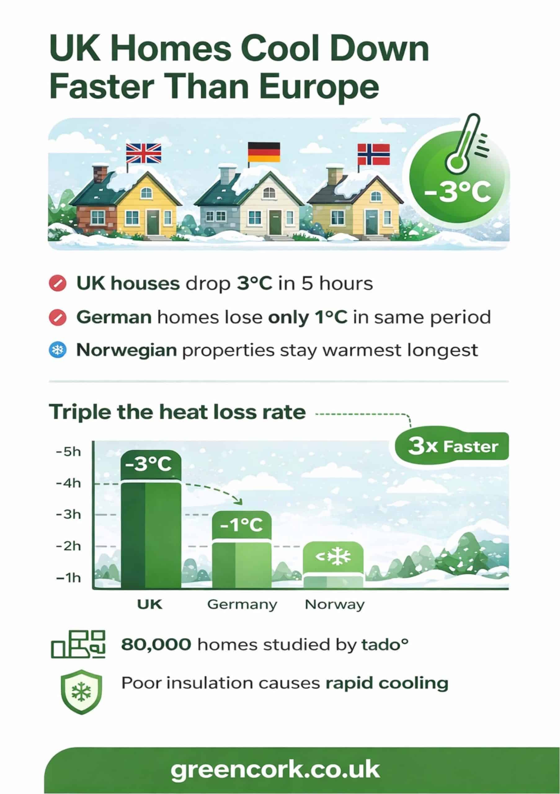 UK home cools down faster than europe