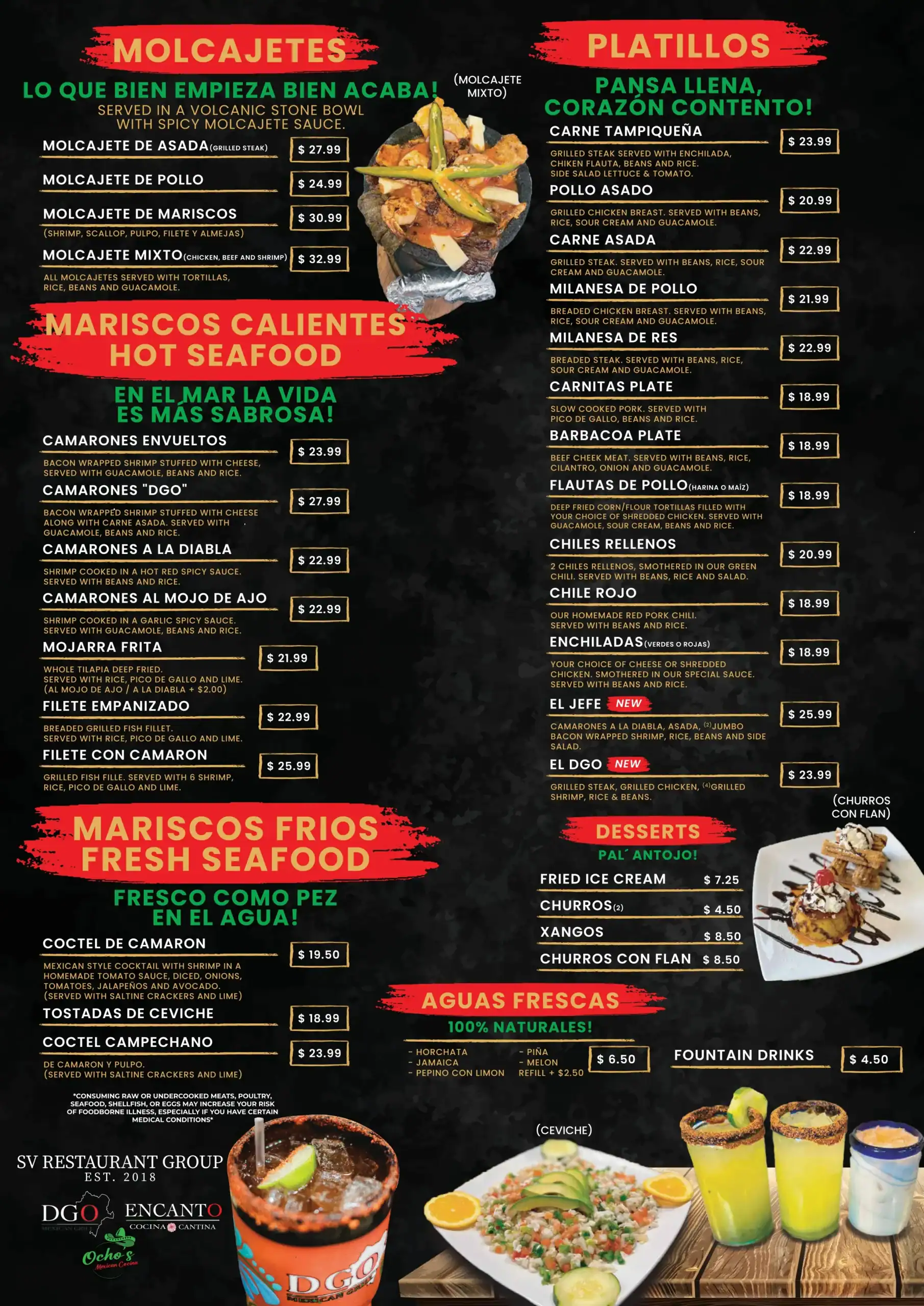 Menu DGO 02