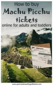 machu picchu tickets