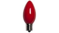 C9 Incandescent Opaque Red Replacement Bulb