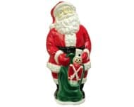 Grand Venture 38" Santa with Toy Soldier Christmas Blow Mold