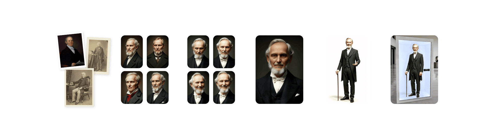 Interactive AI Hologram character creation by the best in UK human holograms