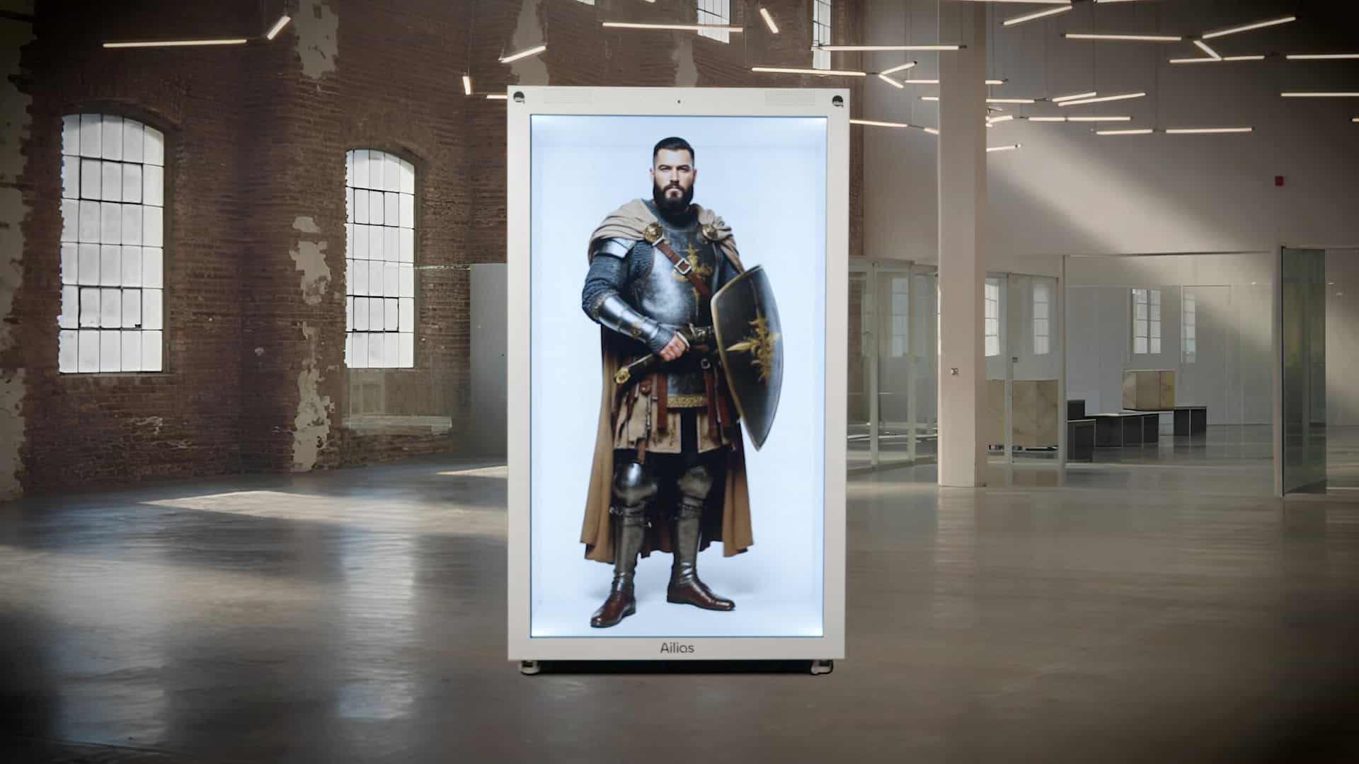 AI hologram events and holograms for exhibitions from Ailias